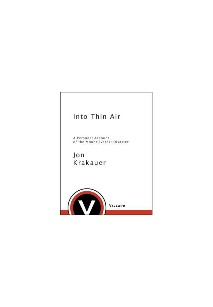 Into Thin Air
