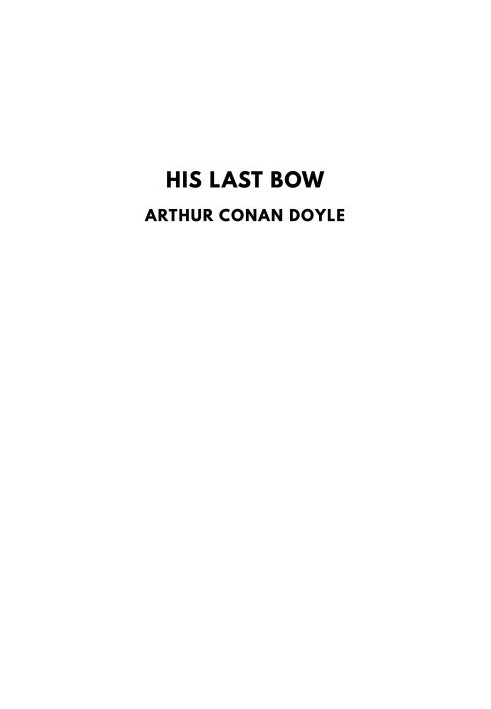 His Last Bow