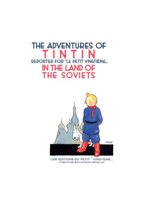 TinTin in the Land of the Soviets [Original Print]