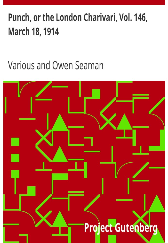 Панч, або Лондонський чаріварі, том. 146, 18 березня 1914 р