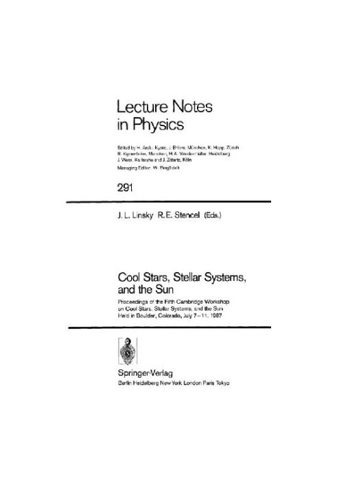 Cool Stars, Stellar Systems, and the Sun