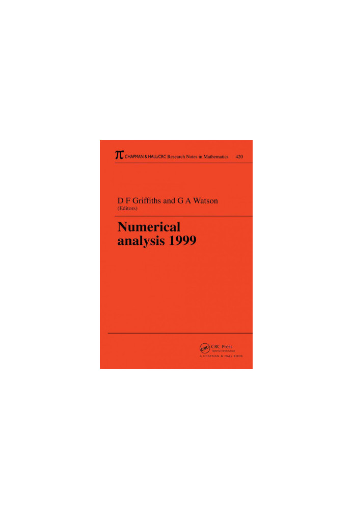 Numerical Analysis 1999