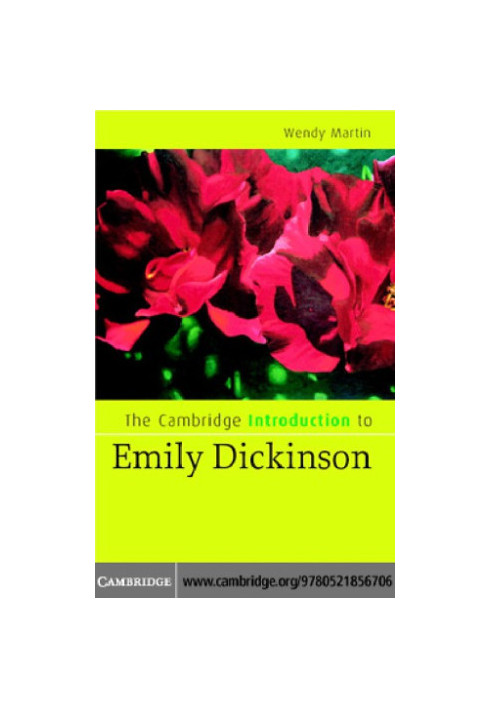 The Cambridge introduction to Emily Dickinson
