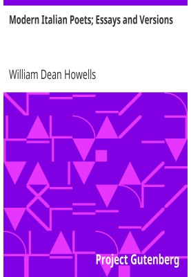 Modern Italian Poets; Essays and Versions