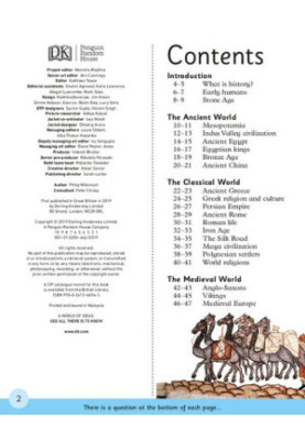 First History Encyclopedia: A First Reference Book for Children (DK First Reference)