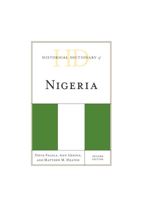 Historical Dictionary of Nigeria