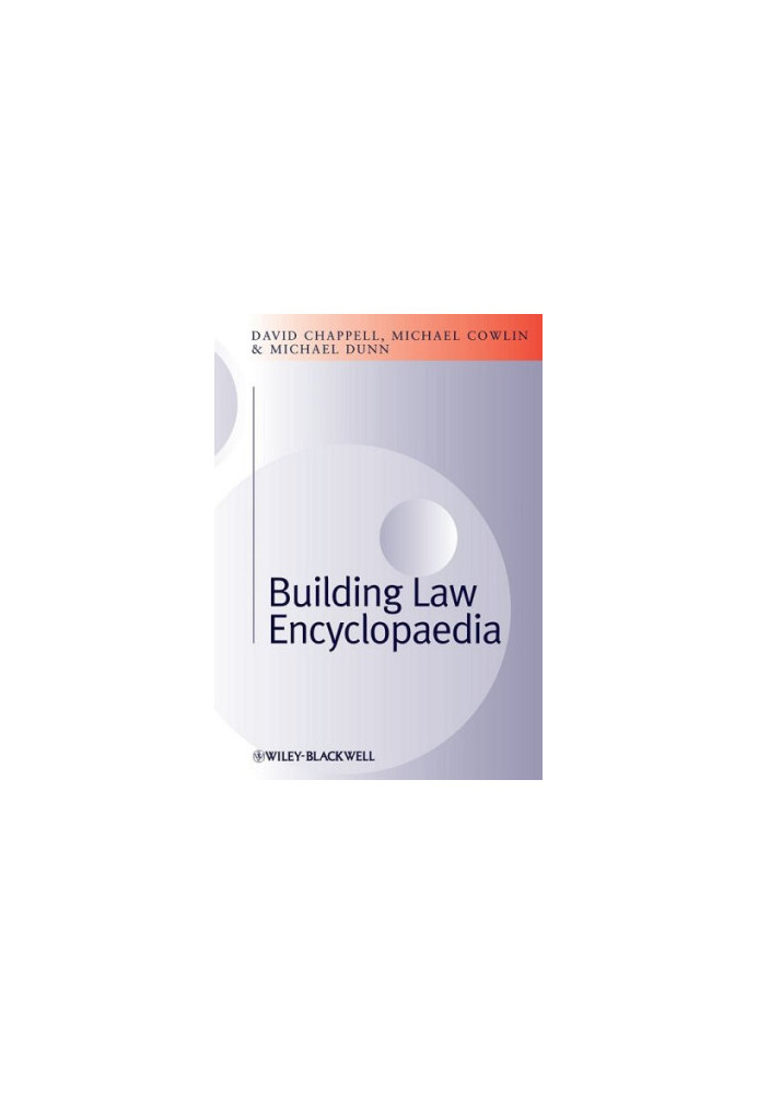 Building Law Encyclopaedia