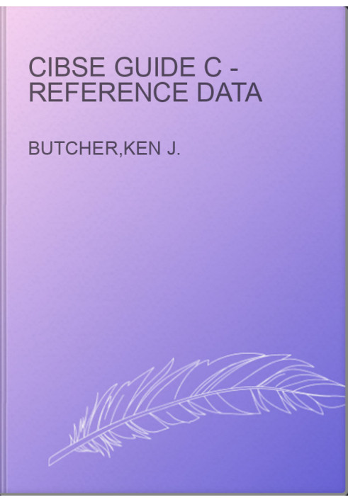 CIBSE Guide C - Reference Data