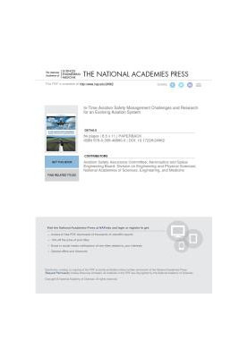 In-Time Aviation Safety Management: Challenges and Research for an Evolving Aviation System