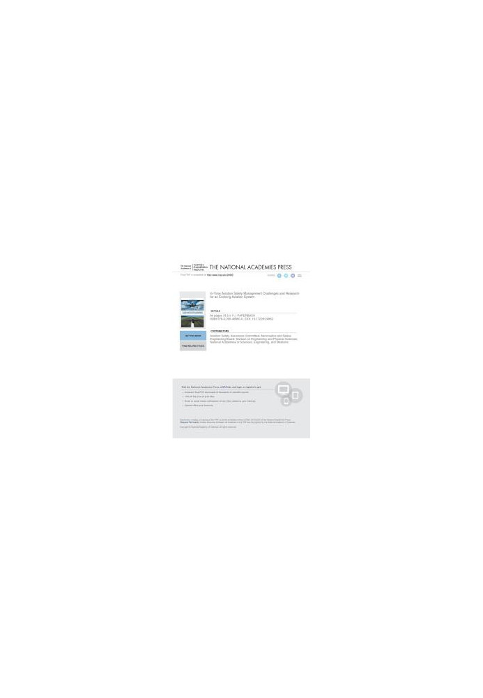 In-Time Aviation Safety Management: Challenges and Research for an Evolving Aviation System