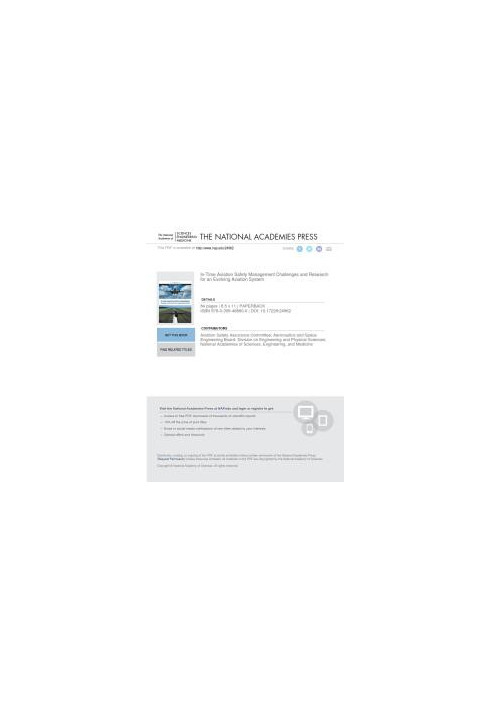 In-Time Aviation Safety Management: Challenges and Research for an Evolving Aviation System