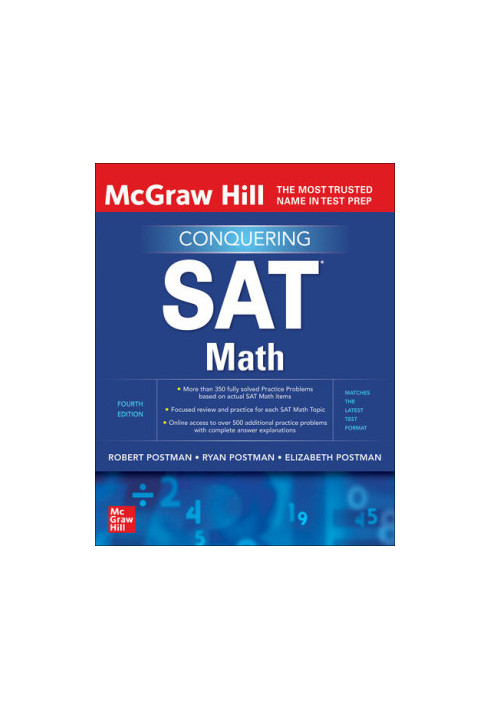 McGraw-Hill Education Conquering SAT Math, Fourth Edition