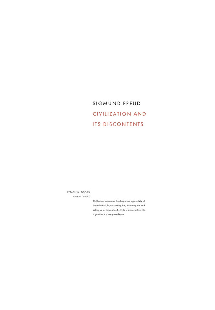 Civilization and its Discontents
