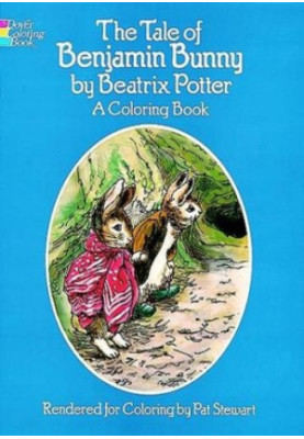 The Tale of Benjamin Bunny, a Coloring Book