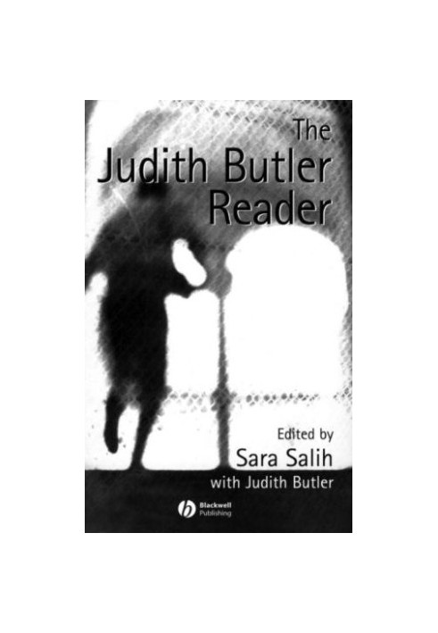 The Judith Butler Reader