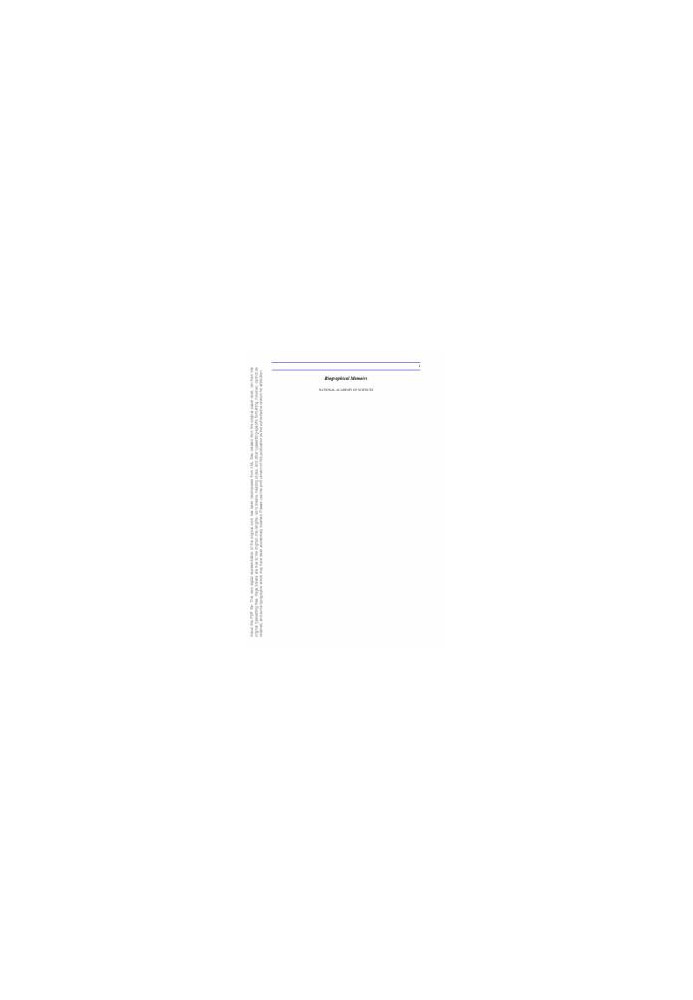 Biographical Memoirs : Volume 68