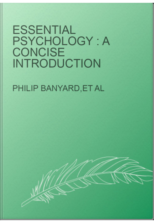 Essential psychology : a concise introduction