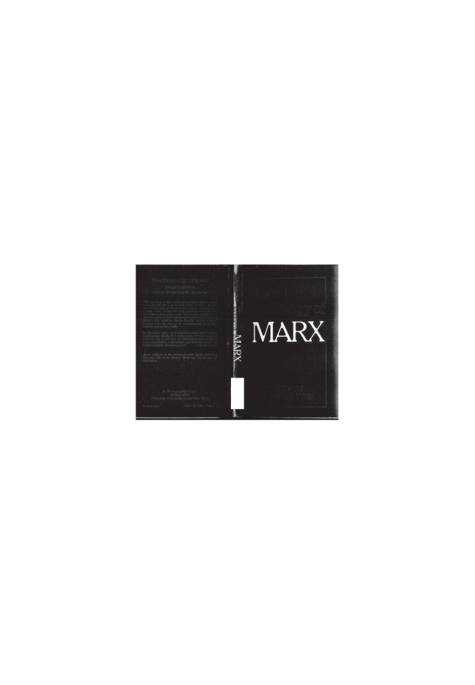 The Sociology of Marx