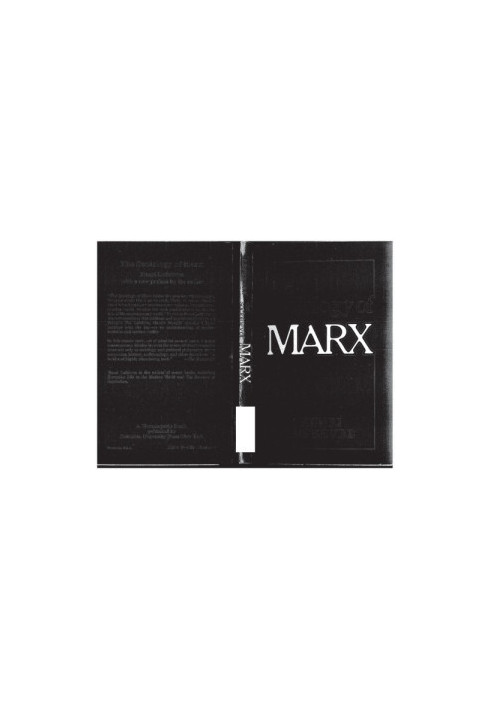 The Sociology of Marx