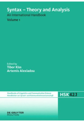 Syntax - Theory and Analysis: Volume 1