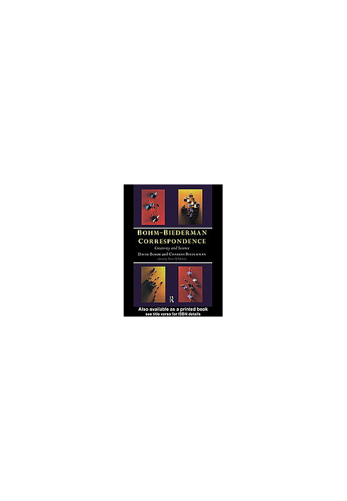 Bohm-Biederman correspondence. Vol. 1: Creativity and science