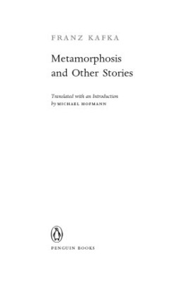 Metamorphosis and Other Stories