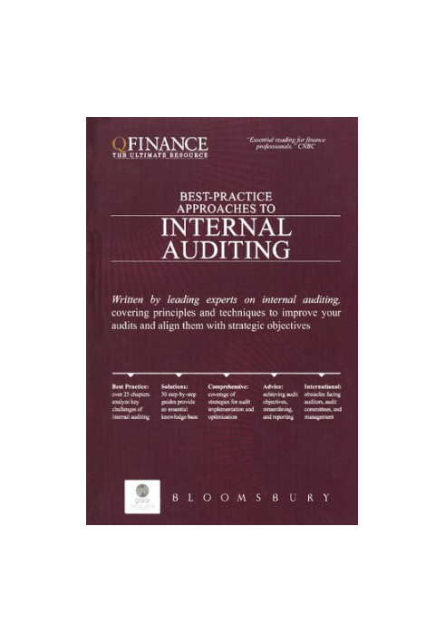 Best-Practice Approaches To: Internal Auditing