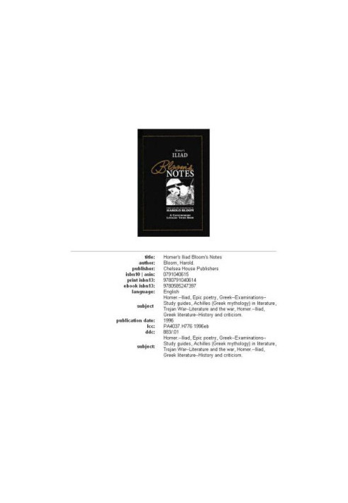 Homer's Iliad