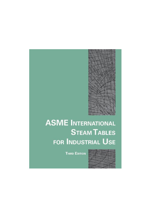 ASME international steam tables for industrial use