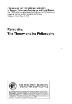 Relativity: the theory and its philosophy
