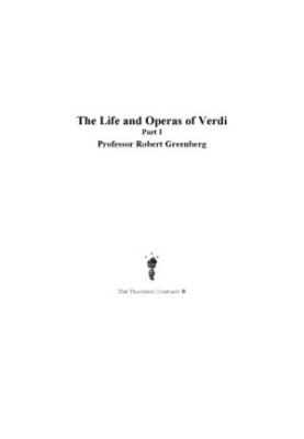 The life and operas of Verdi