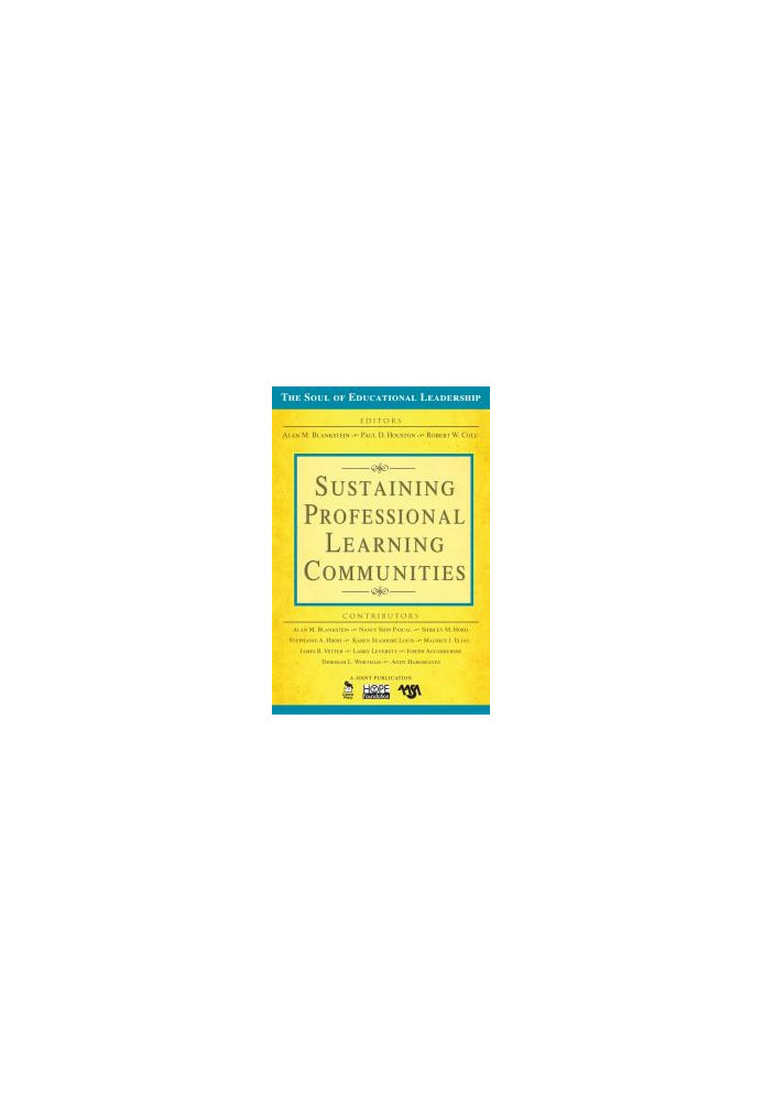 Sustaining Professional Learning Communities