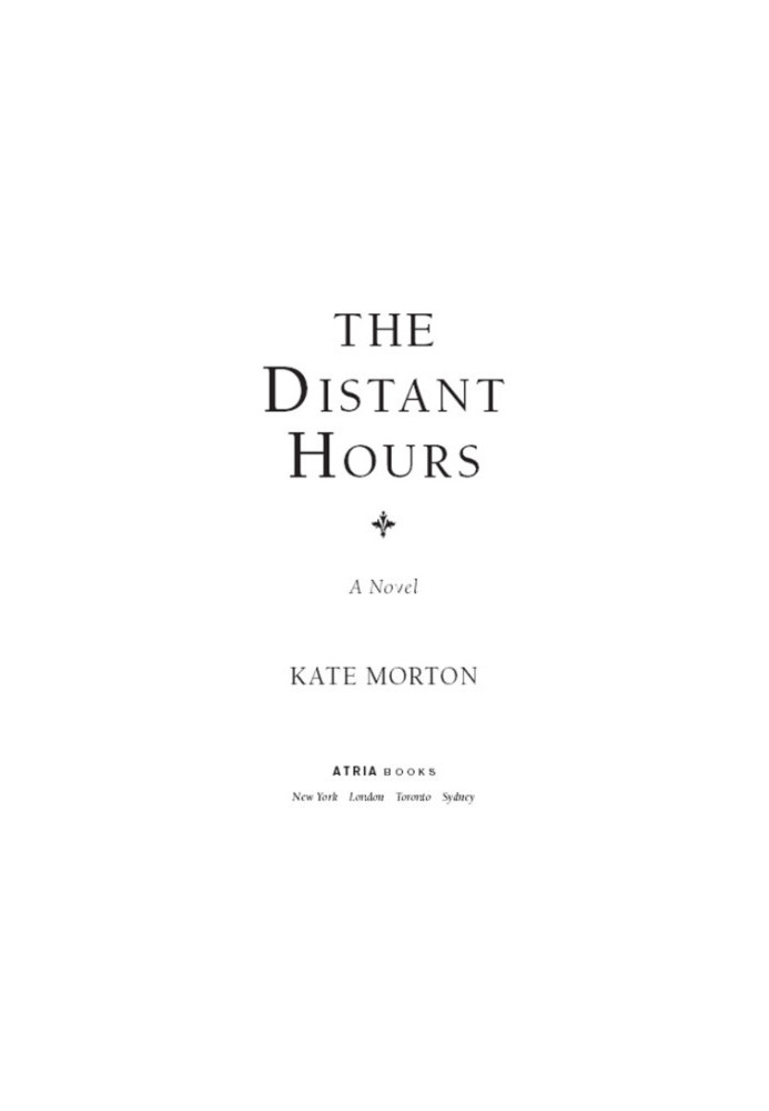 The Distant Hours