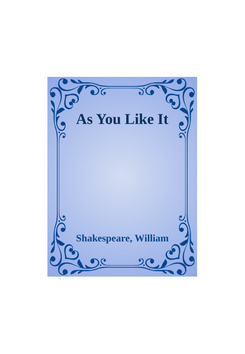 As You Like It