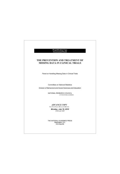 The Prevention and Treatment of Missing Data in Clinical Trials