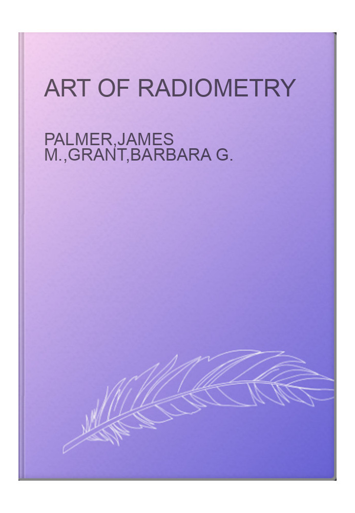Art of Radiometry