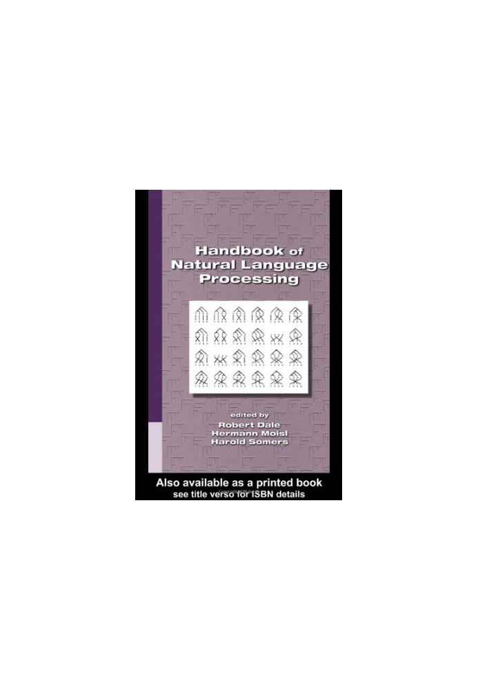 Handbook of Natural Language Processing