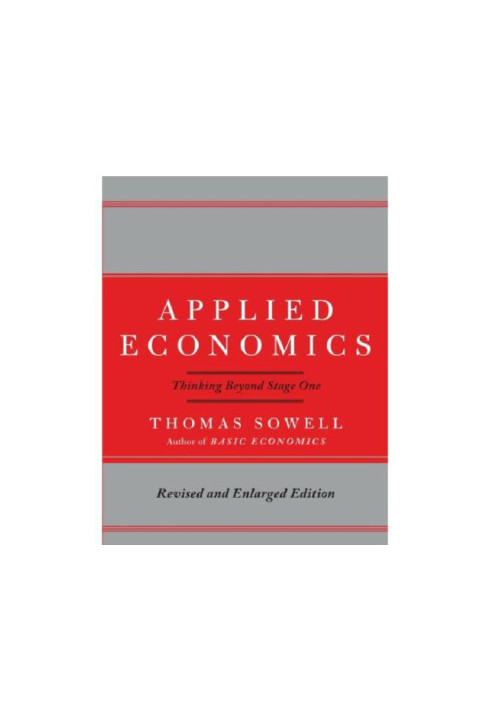 Applied Economics: Thinking Beyond Stage One