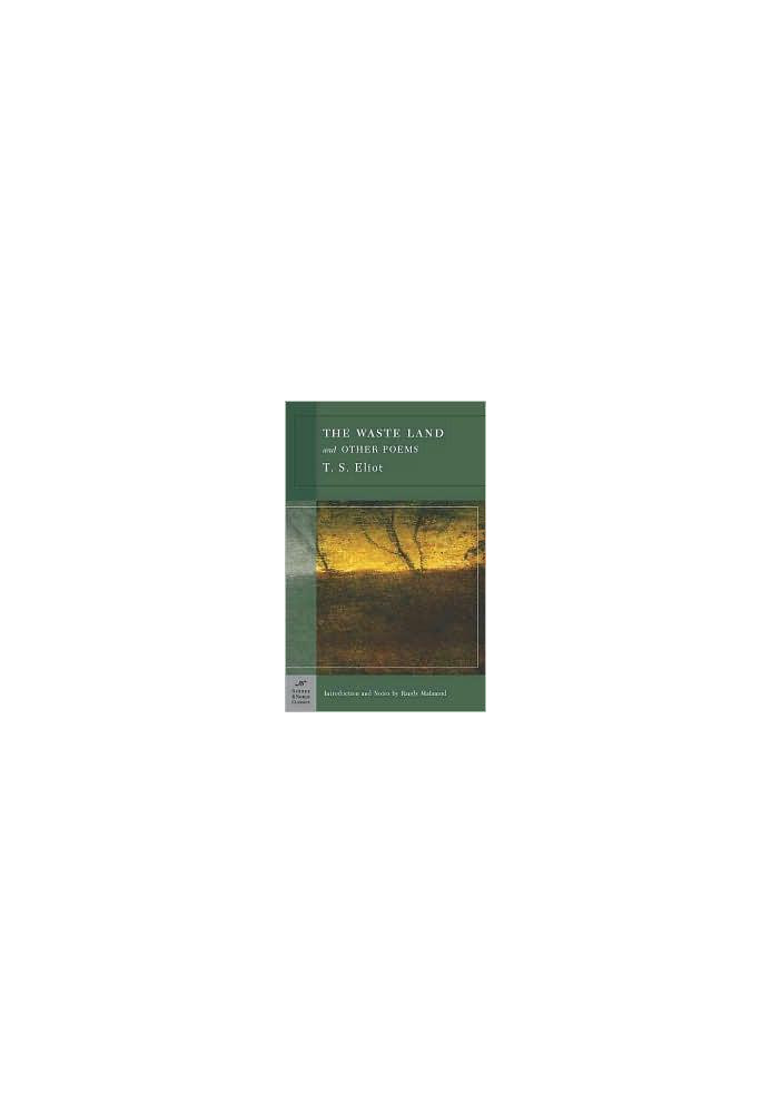 Waste Land and Other Poems