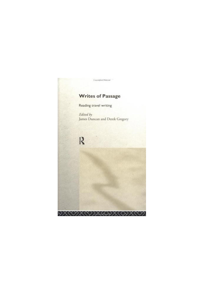 Writes of Passage - Reading Travel Writing