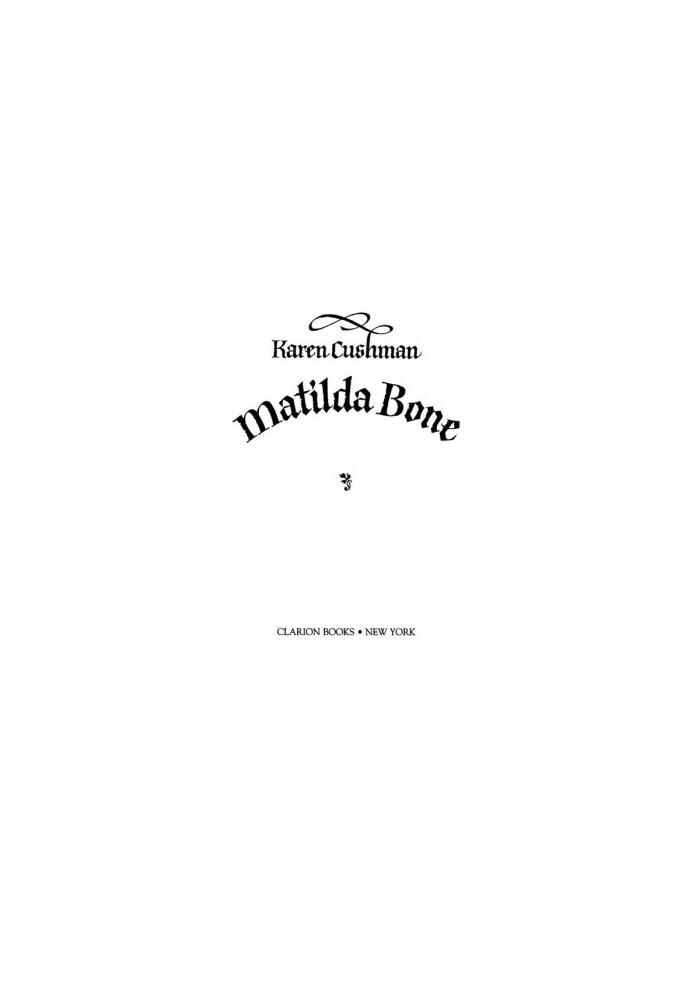 Matilda Bone