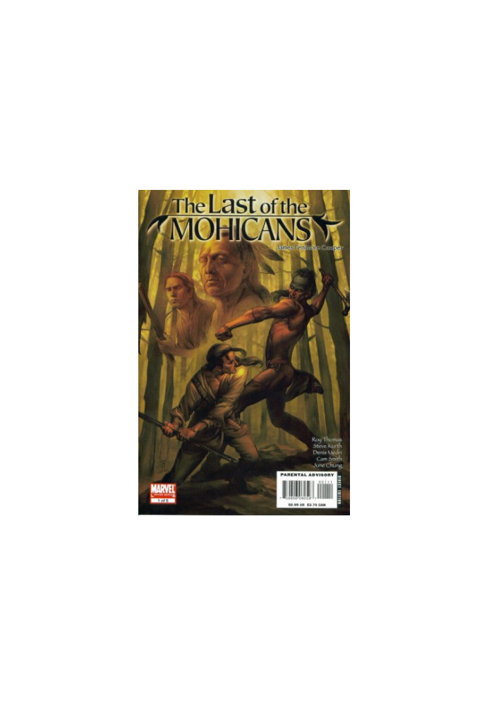 Marvel Illustrated: The Last of the Mohicans 1