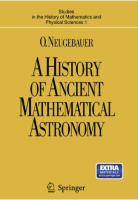 A History of Ancient Mathematical Astronomy