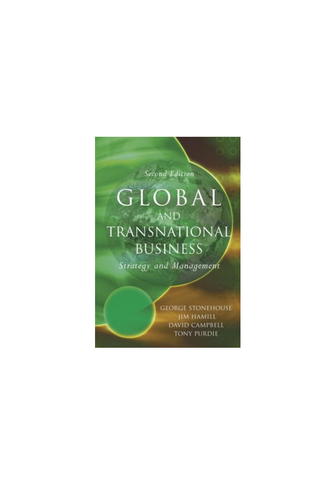 Global and Transnational Business: Strategy and Management