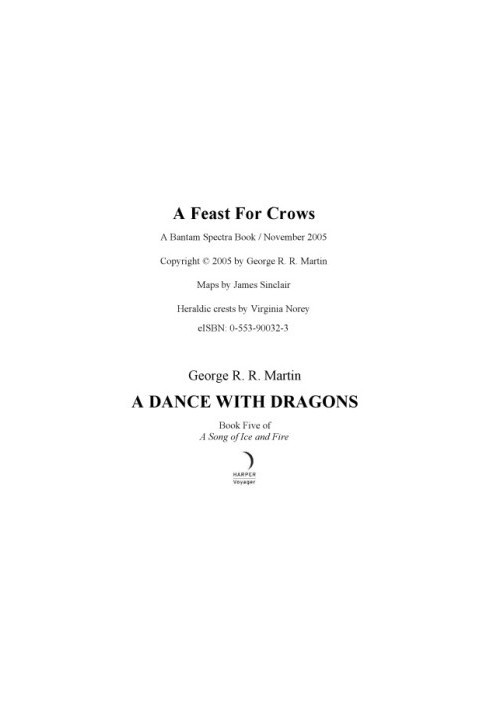 A Song of Ice and Fire - A Feast for Crows & A Dance With Dragons