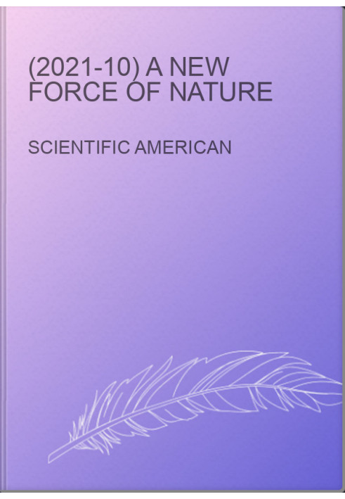 (2021-10) A New Force Of Nature