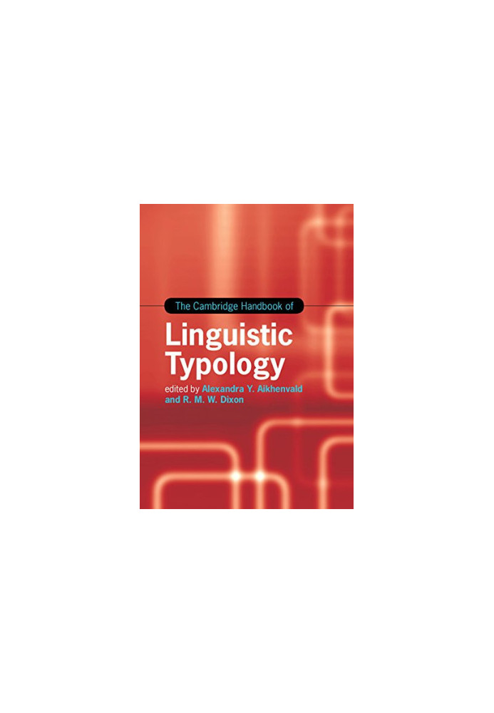 The Cambridge Handbook of Linguistic Typology