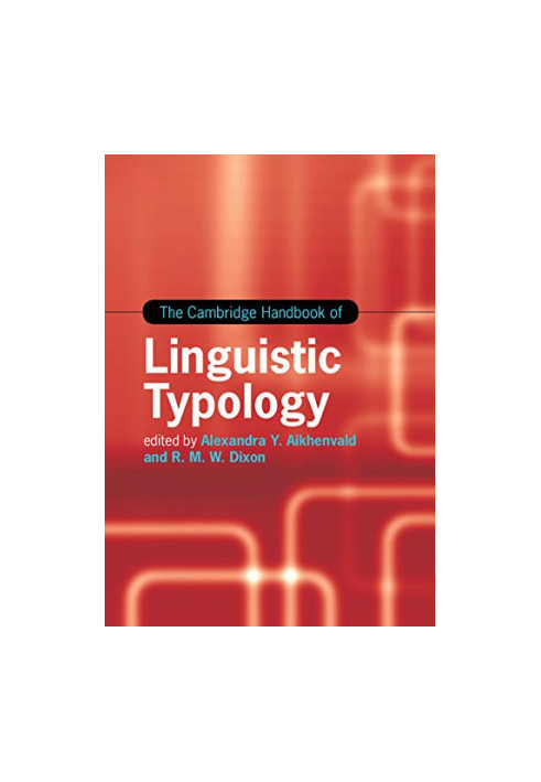 The Cambridge Handbook of Linguistic Typology