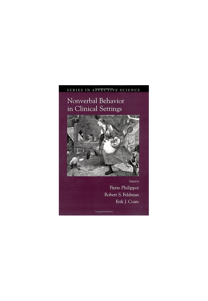 Nonverbal behavior in clinical settings