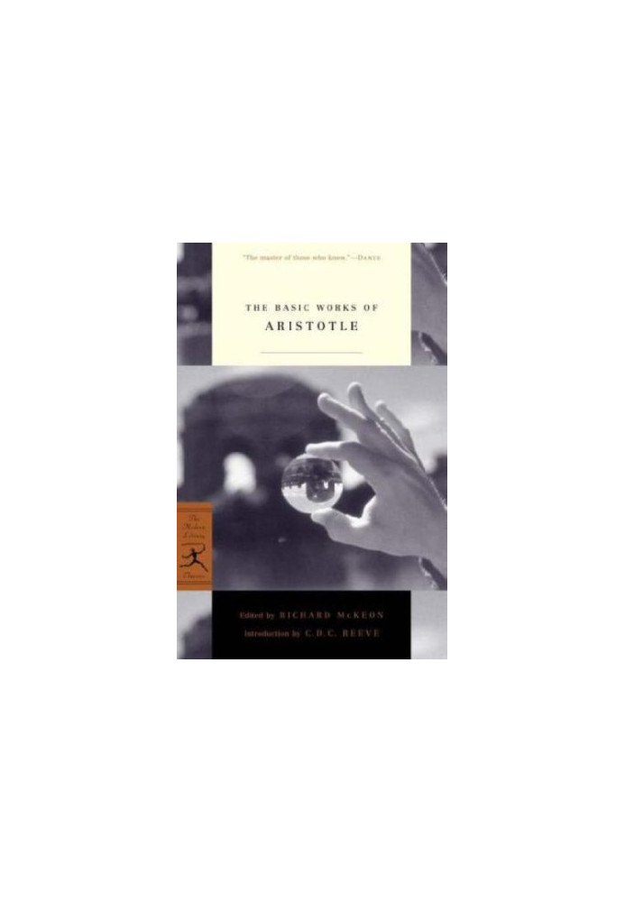 The Basic Works of Aristotle